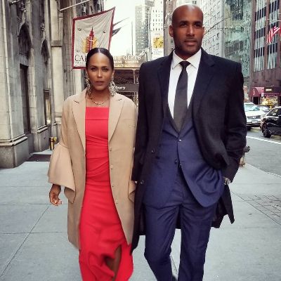 Sanaa Lathan dated Boris Kodjoe in the early 90s and Boris is now married to his wife Nicole Ari Parker who is in the picture with Kodjoe.